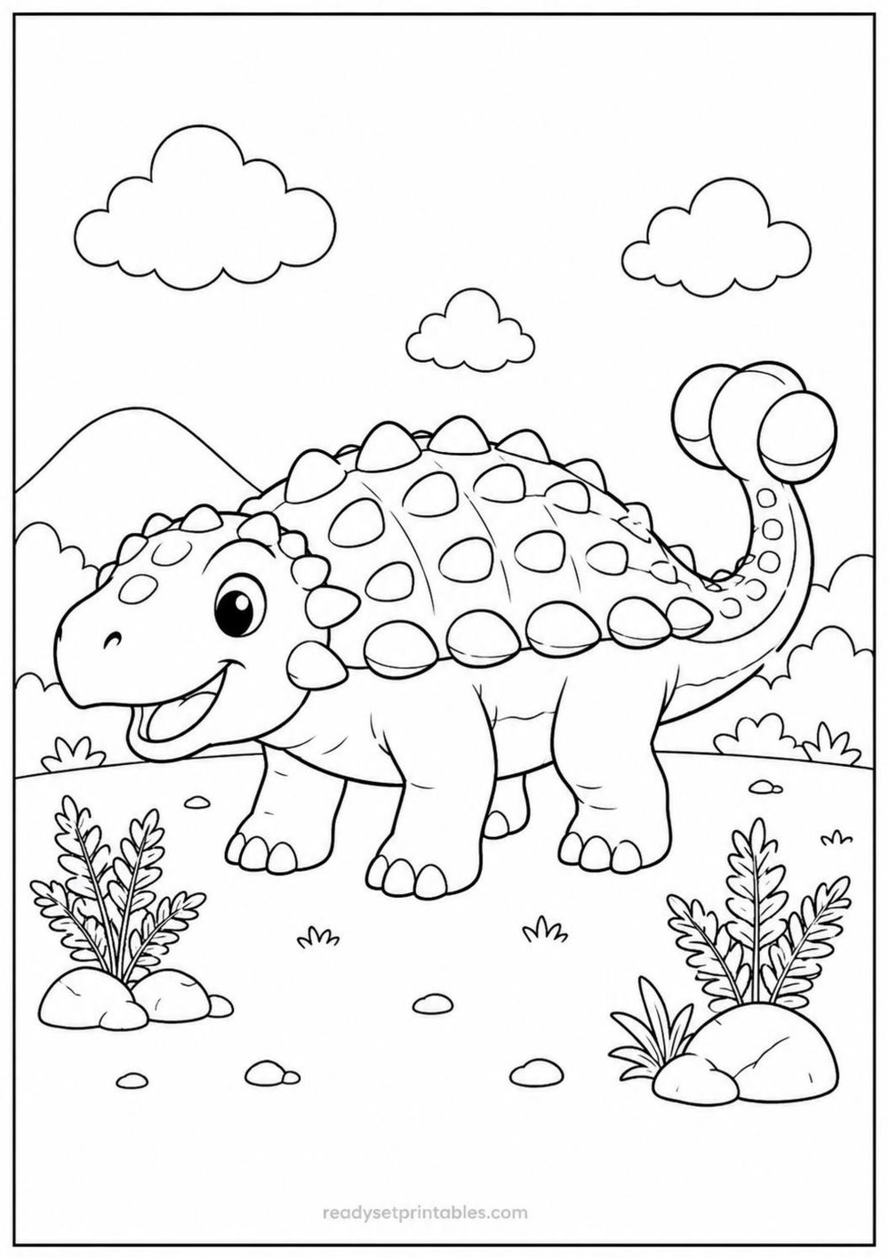 Dinosaur Coloring Pages