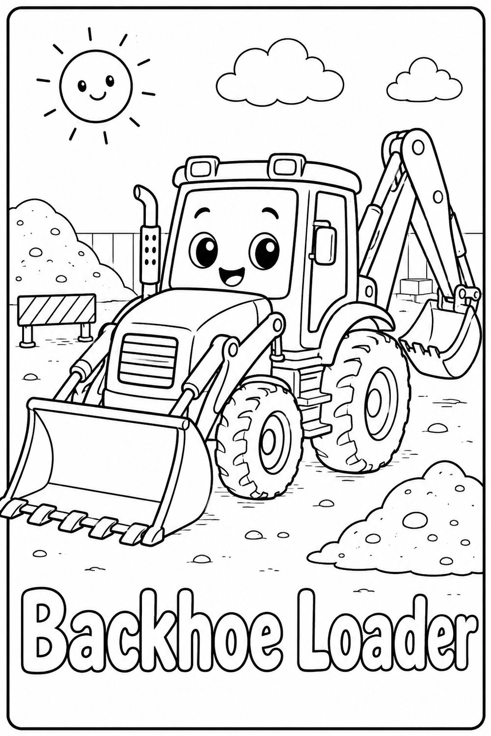 Construction Coloring Pages