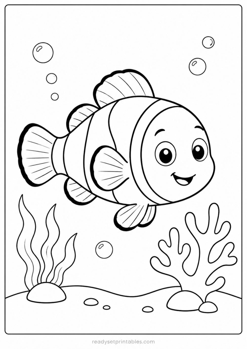 Ocean Animals Coloring Pages