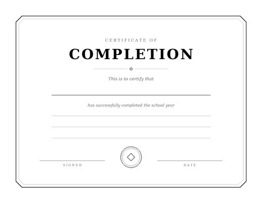Charts Certificates S Certificate End of Year