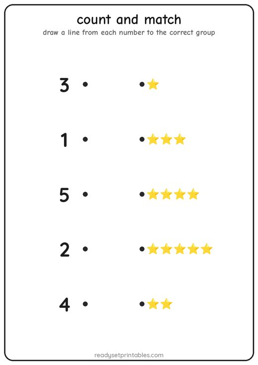 Matching Worksheets