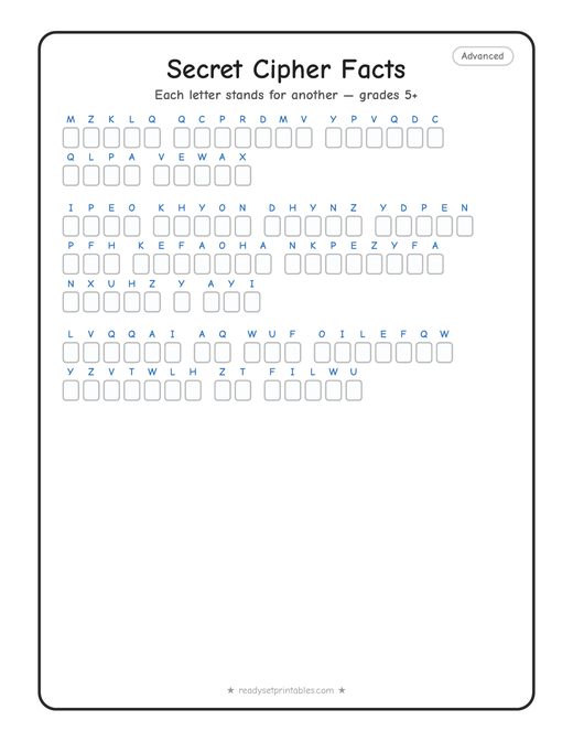 Cryptograms — Hard