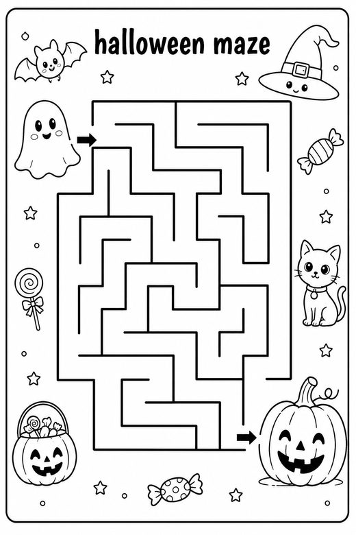 Halloween Mazes