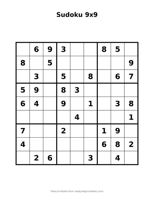 Sudoku — Easy