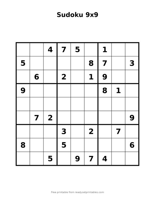 Sudoku — Expert