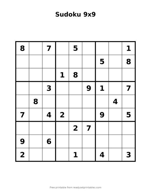 Sudoku 9x9 Expert 06