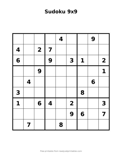 Sudoku 9x9 Extreme 02
