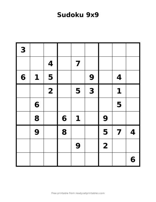 Sudoku — Hard